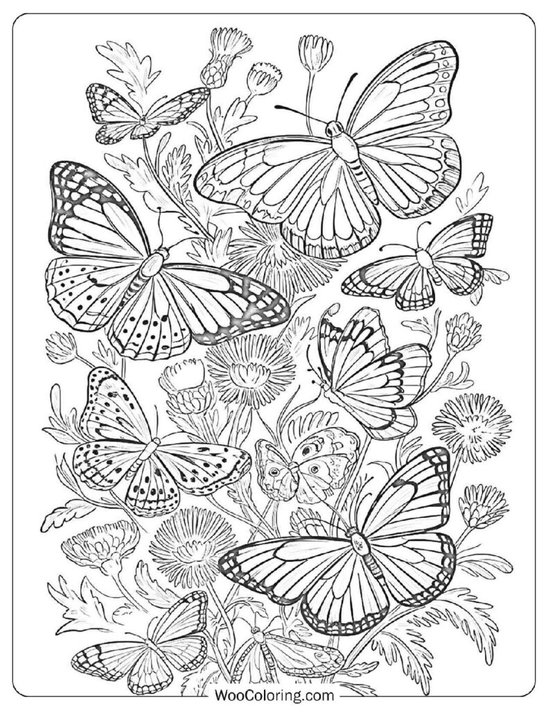 easy coloring pages for adults