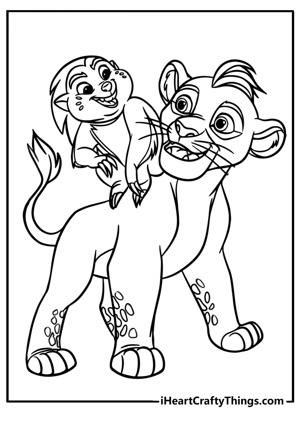 30 New Lion Guard Coloring Pages 100 Free To Print