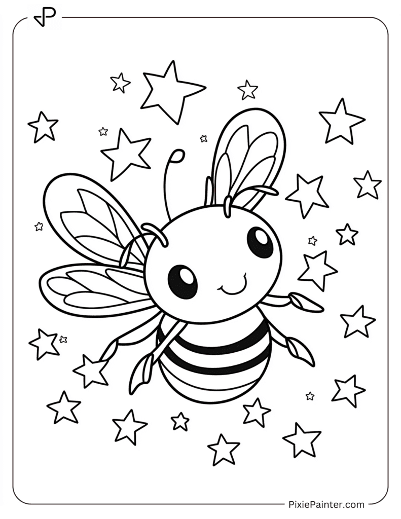 33 Bumblebee Coloring Pages For Kids Free PDFS Pixie Painter