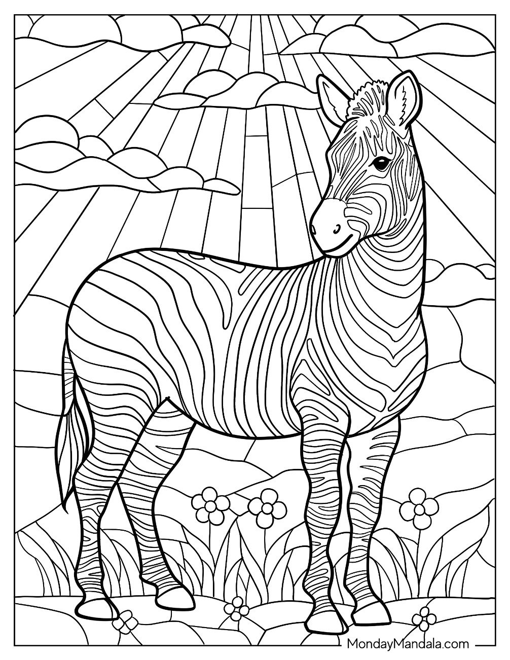 coloring pages of zebras coloring pages of zebras