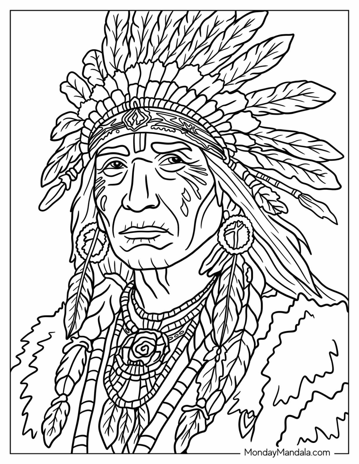native indian coloring pages native indian coloring pages