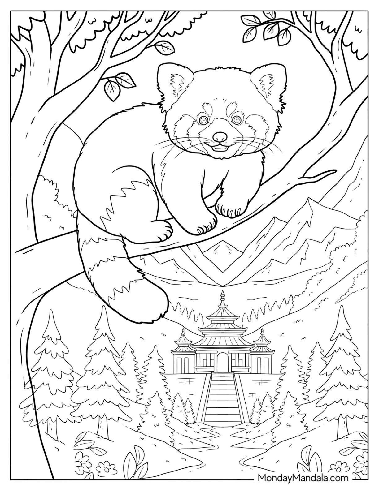 34 Red Panda Coloring Pages Free PDF Printables 34 Red Panda Coloring Pages Free PDF Printables