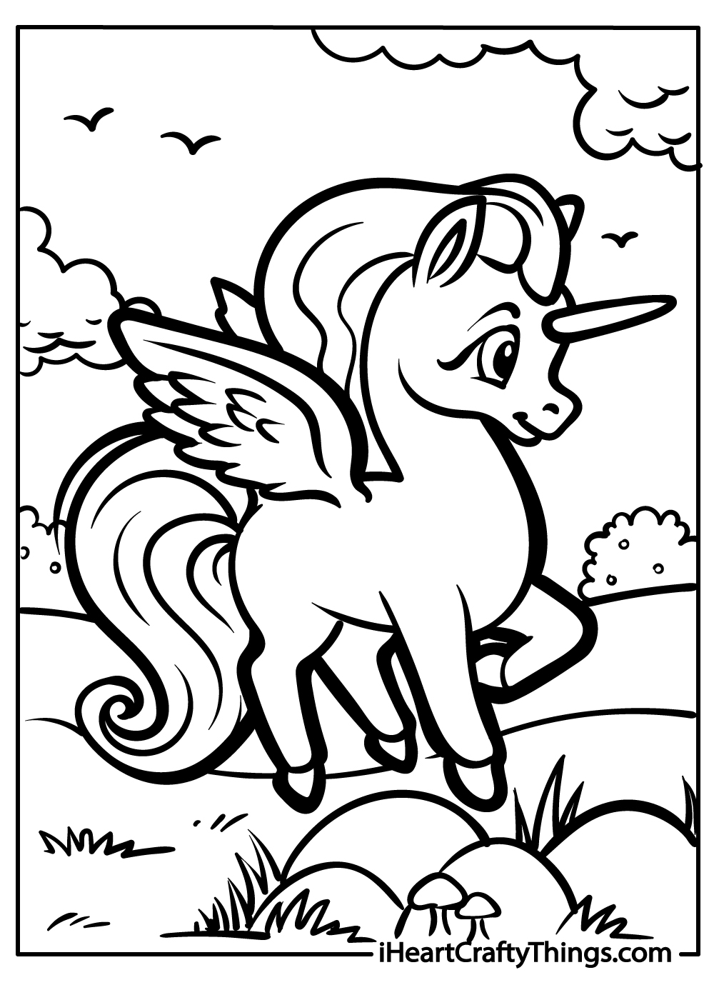 35 Pegasus Coloring Pages 100 Free Printables 35 Pegasus Coloring Pages 100 Free Printables