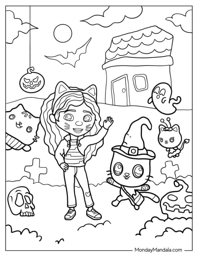 38 Gabby s Dollhouse Coloring Pages Free PDF Printables 38 Gabby s Dollhouse Coloring Pages Free PDF Printables