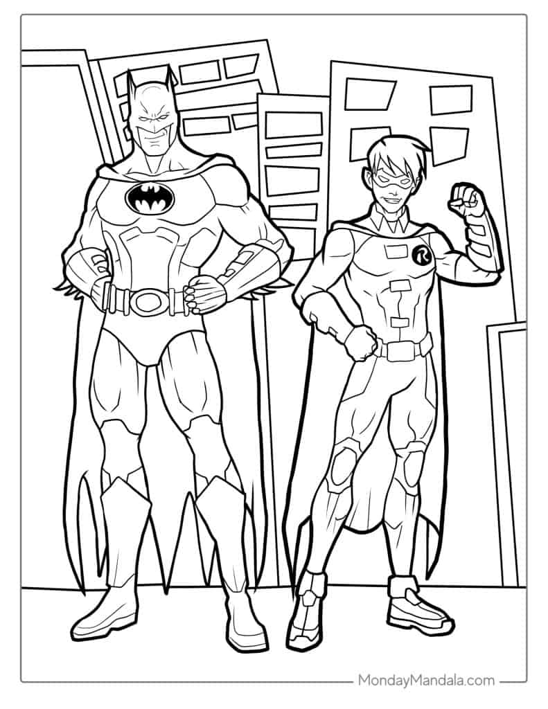 40 Batman Coloring Pages Free PDF Printables 40 Batman Coloring Pages Free PDF Printables