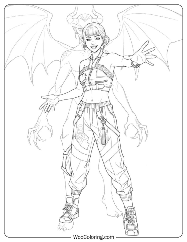 zoey kpop demon hunters coloring pages