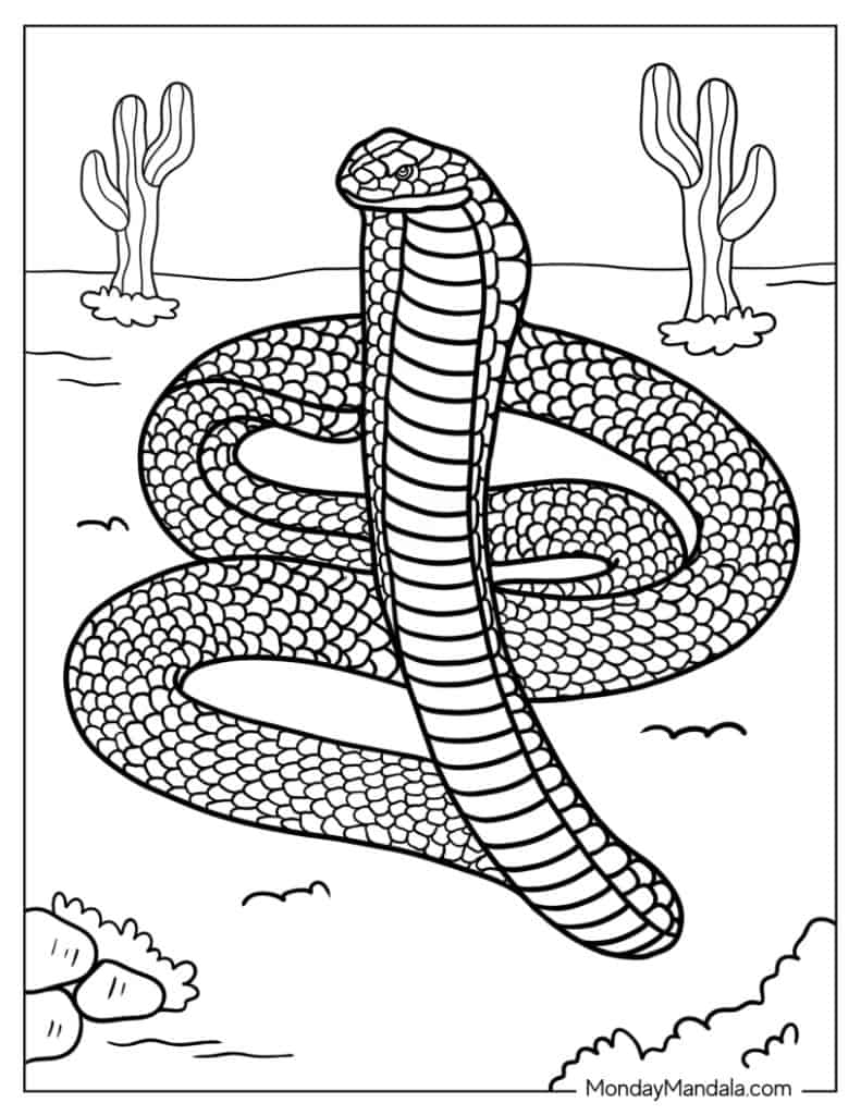 40 Snake Coloring Pages Free PDF Printables 40 Snake Coloring Pages Free PDF Printables