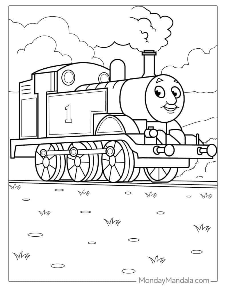 42 Thomas Friends Coloring Pages Free PDF Printables