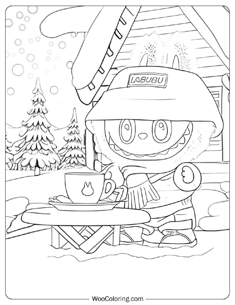 48 Labubu Coloring Pages Free PDF To Print Woo Coloring