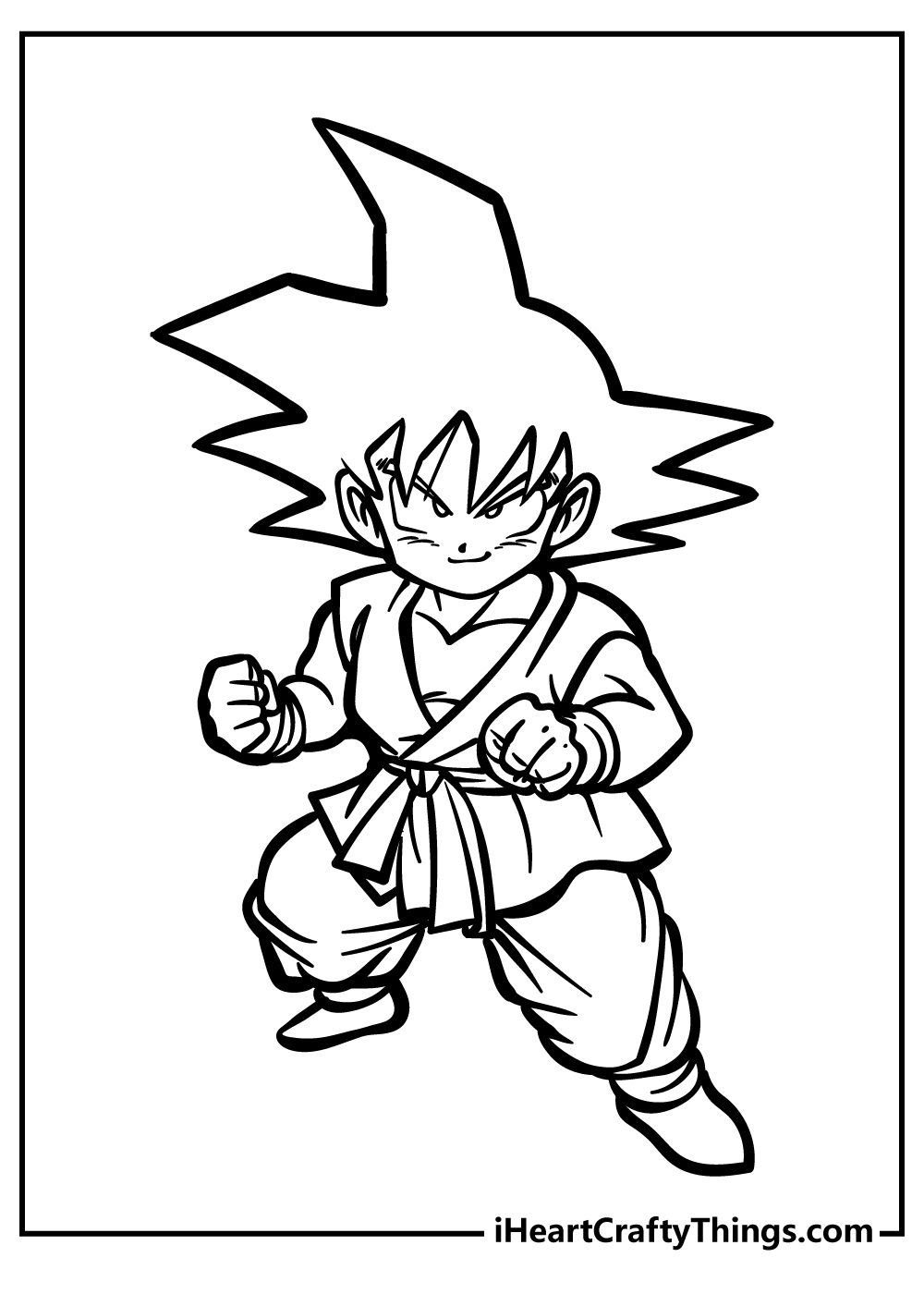 dragon z coloring pages