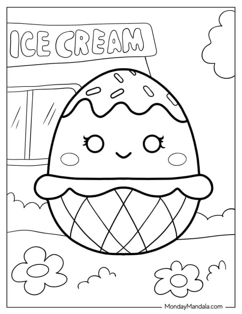 50 Squishmallow Coloring Pages Free PDF Printables 