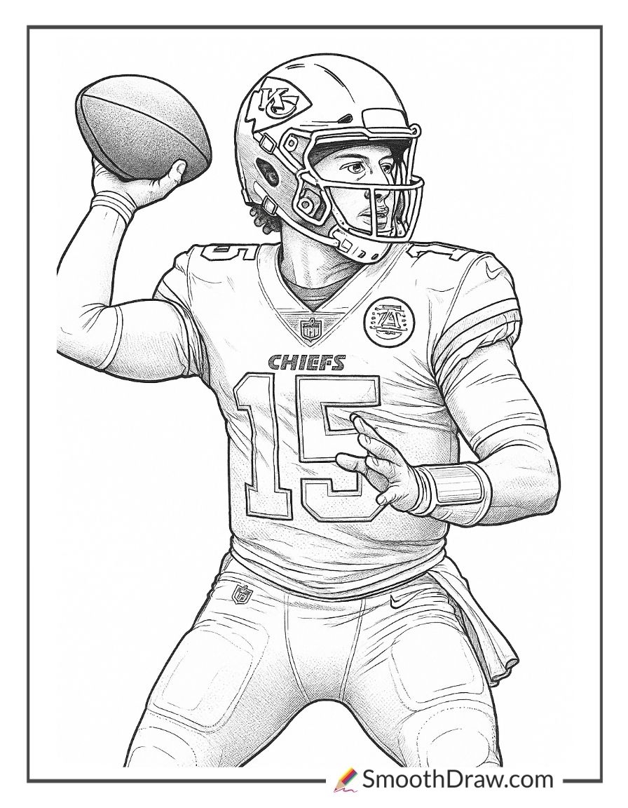 54 Kansas City Chiefs Coloring Pages Smooth Draw 54 Kansas City Chiefs Coloring Pages Smooth Draw