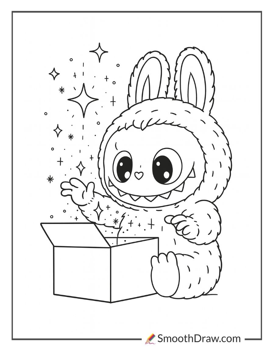 56 Labubu Coloring Pages Free PDF Printables Smooth Draw
