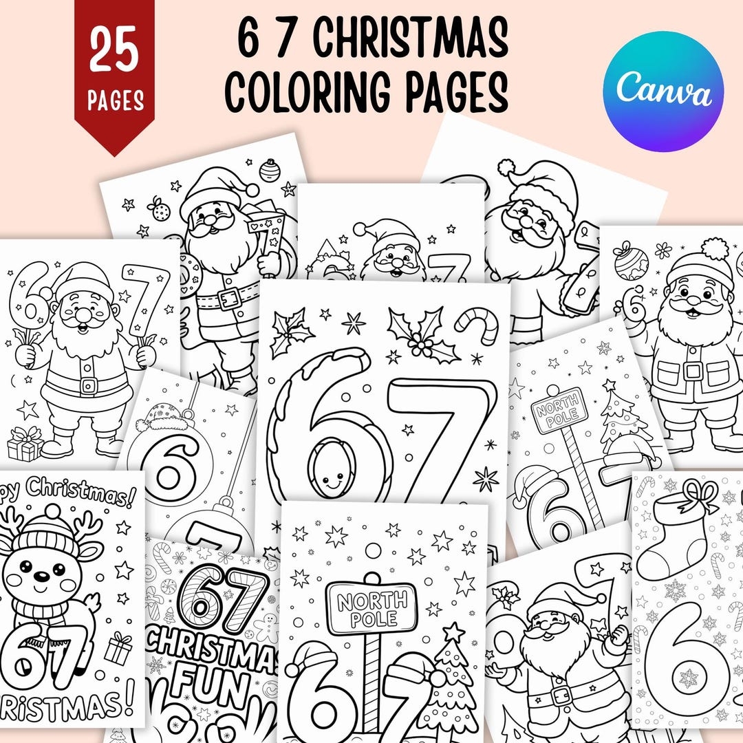 6 7 Christmas Coloring Pages Bundle Six Seven Viral Meme Coloring Sheet Elf Santa Printable Coloring Page Xmas Activity Holiday Coloring Etsy 6 7 Christmas Coloring Pages Bundle Six Seven Viral Meme Coloring Sheet Elf Santa Printable Coloring Page Xmas Activity Holiday Coloring Etsy