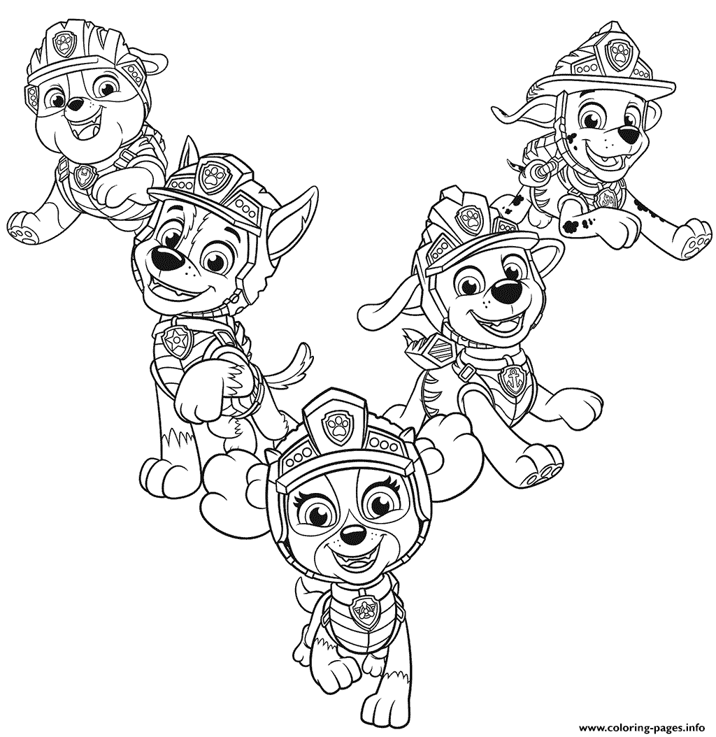 60 Cute Paw Patrol Skye Coloring Pages Free Artsy Pretty Colors
