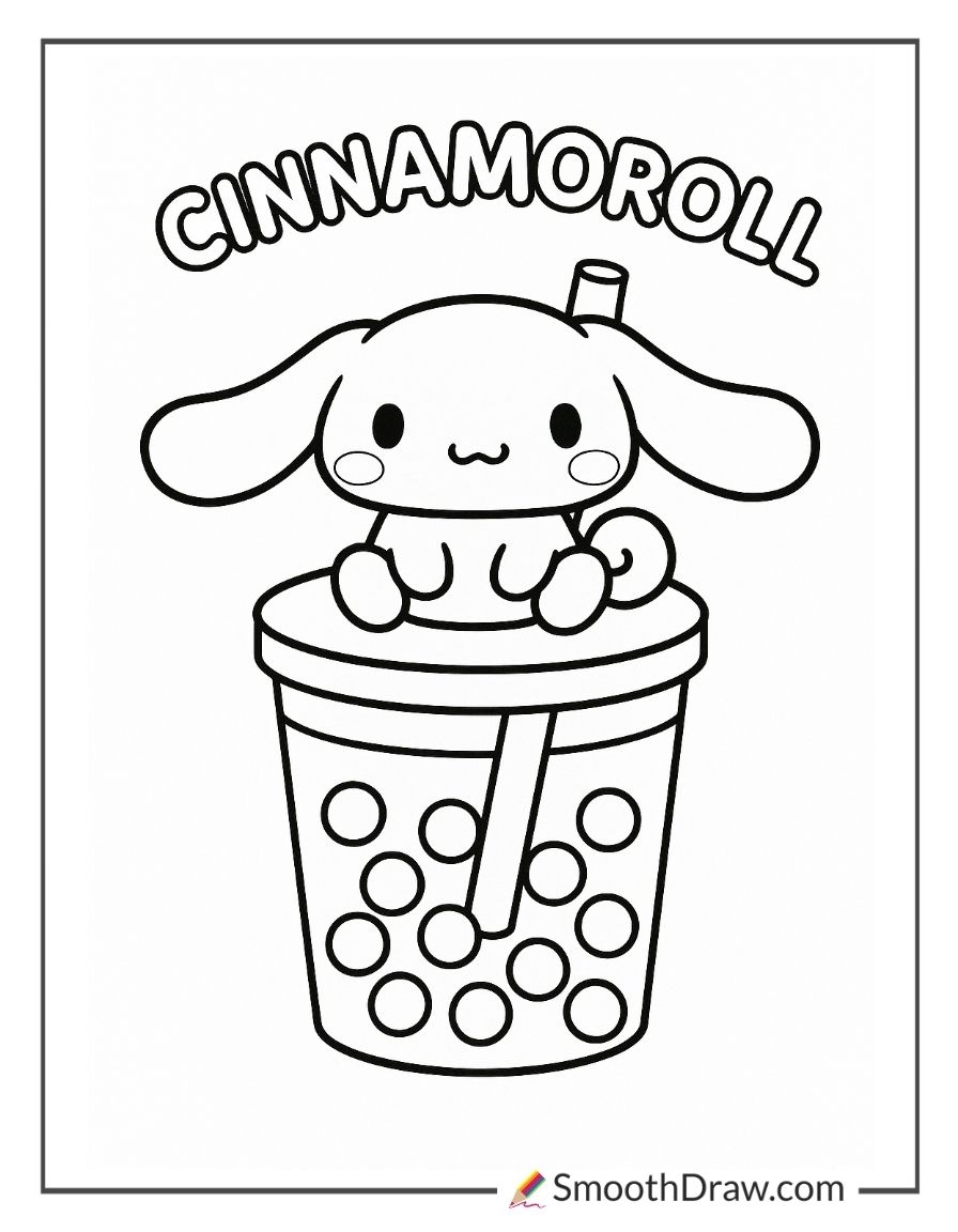 64 Cinnamoroll Coloring Pages Free Printables Smooth Draw 64 Cinnamoroll Coloring Pages Free Printables Smooth Draw
