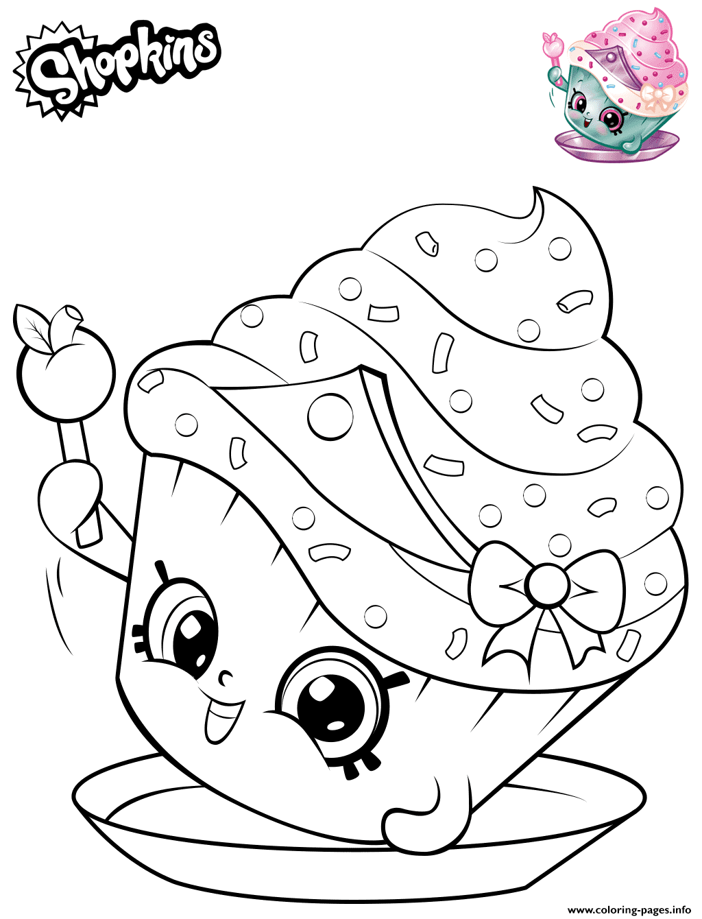 coloring pages for shopkins