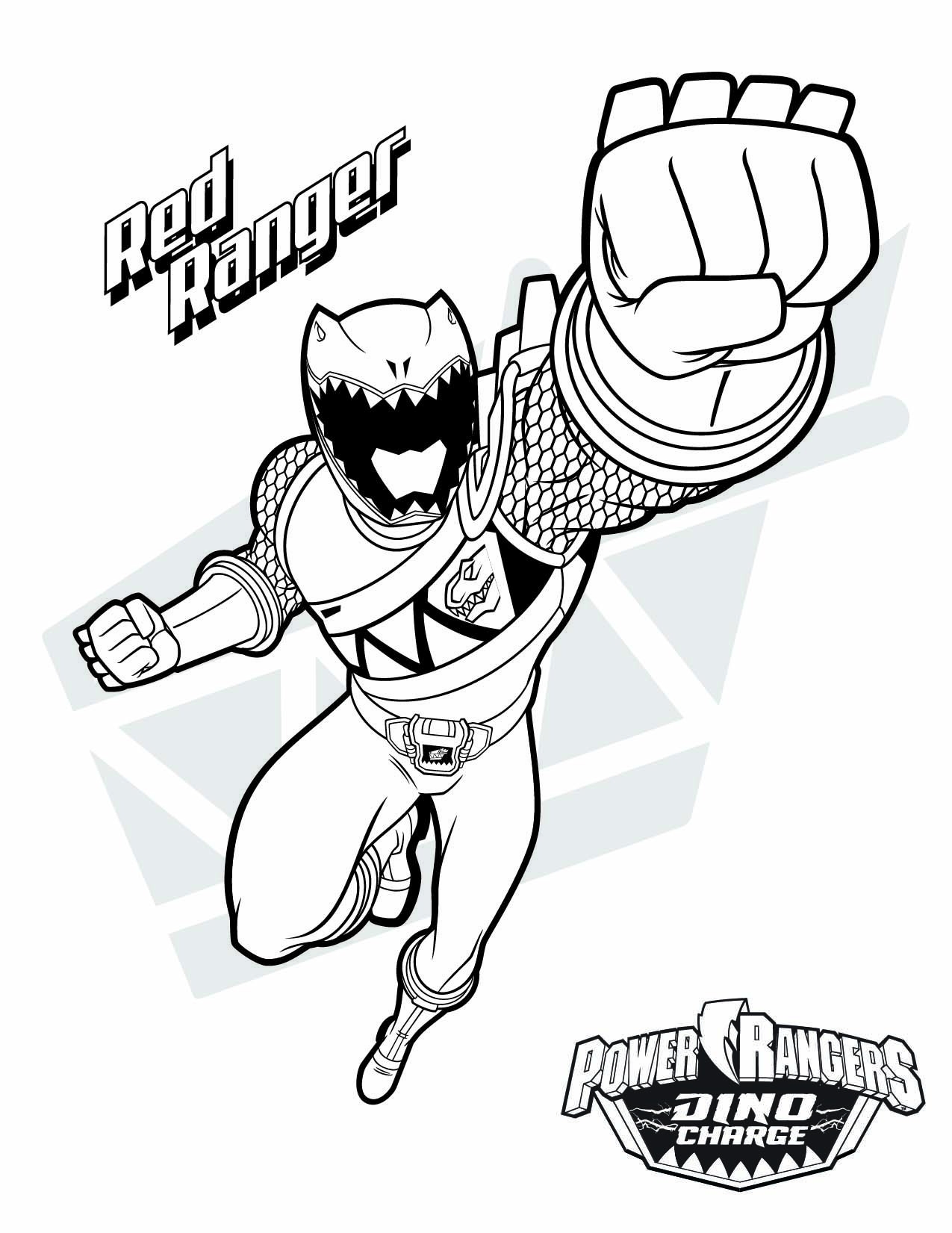 power rangers coloring pages