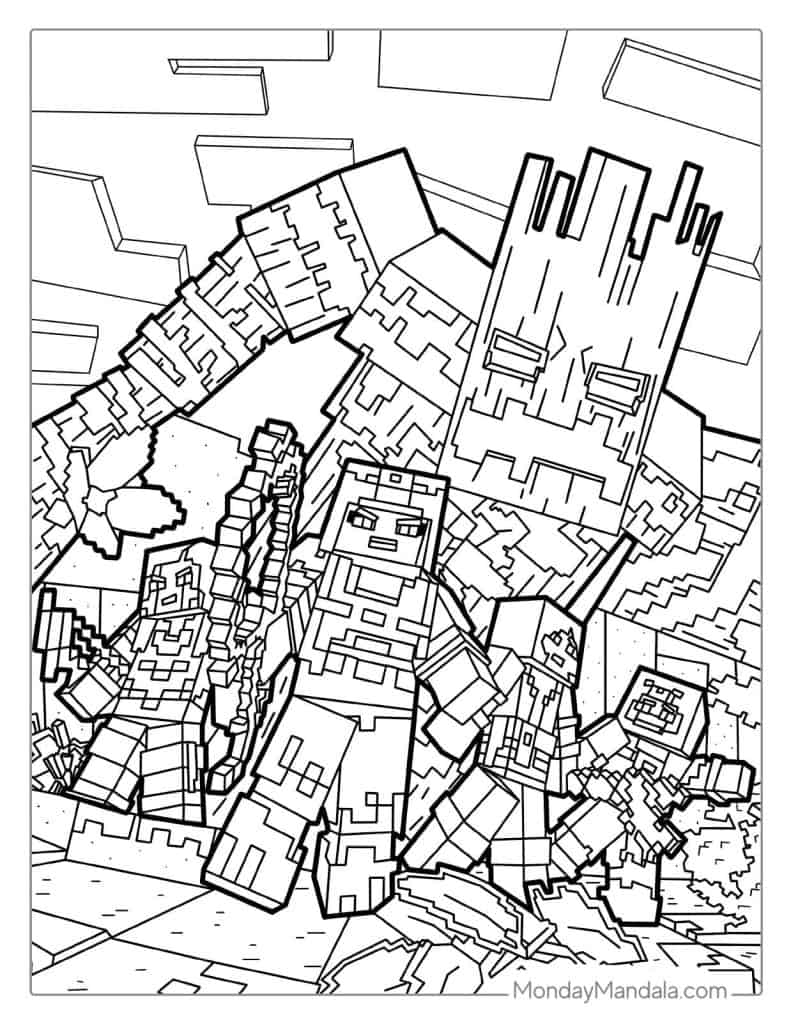 88 Minecraft Coloring Pages Free PDF Printables 88 Minecraft Coloring Pages Free PDF Printables