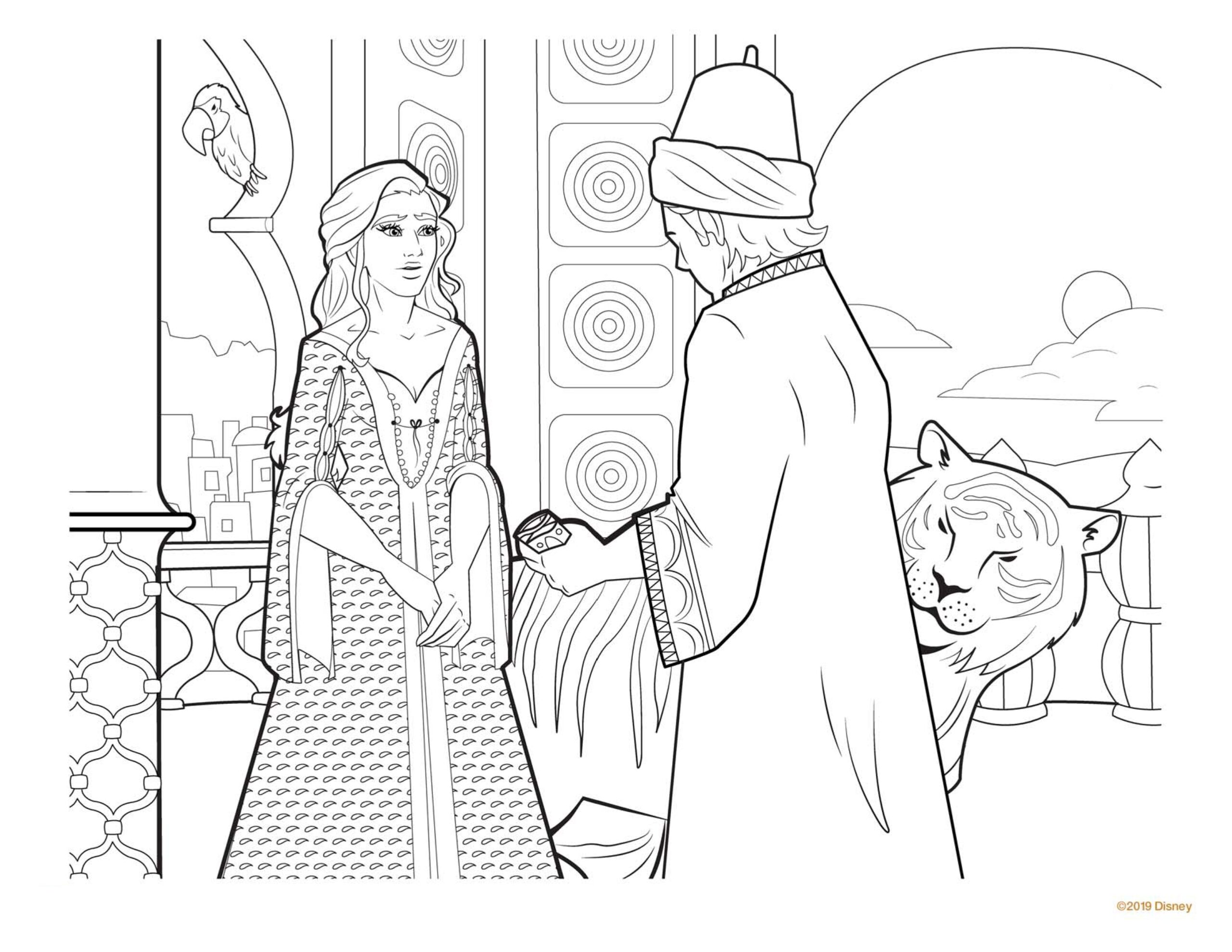 princess jasmine and aladdin coloring pages princess jasmine and aladdin coloring pages