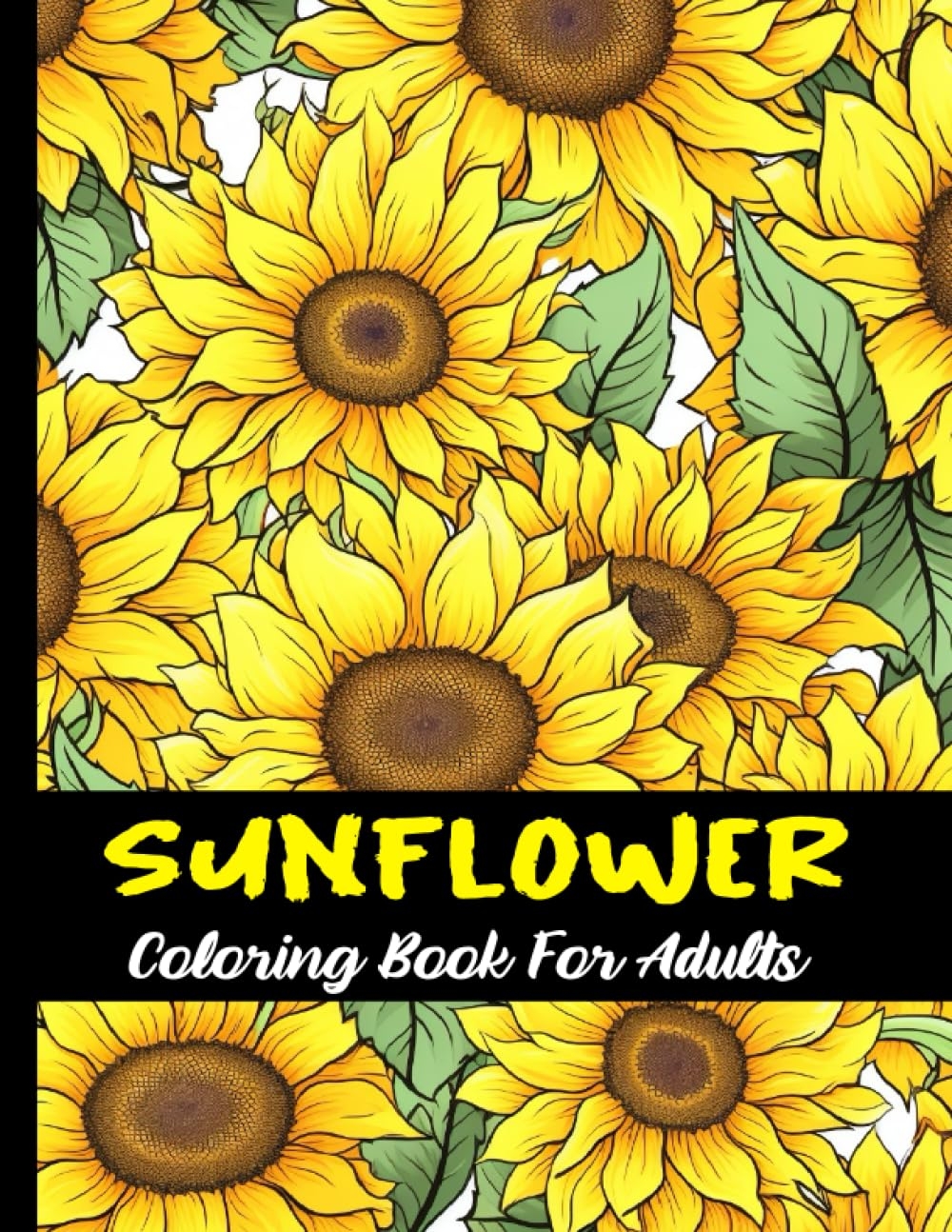 sunflower coloring book pages