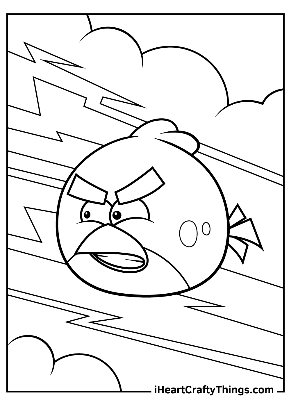 Angry Birds Coloring Pages 15 Printable PDF Sheets For Free