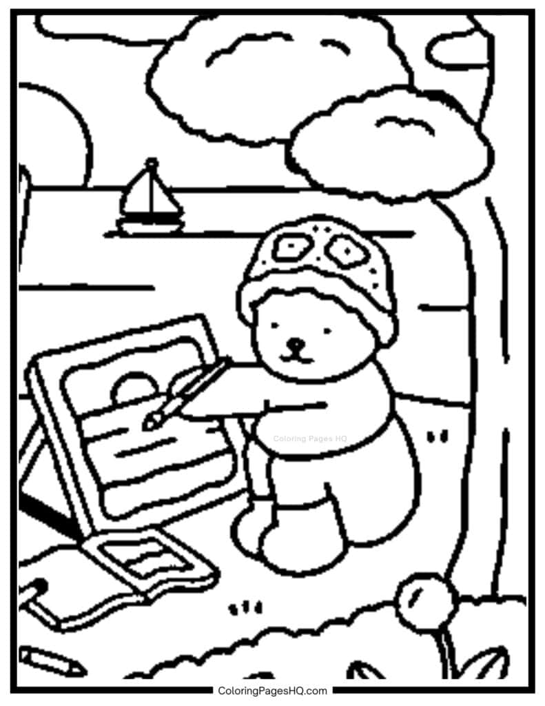 bobbie good coloring pages