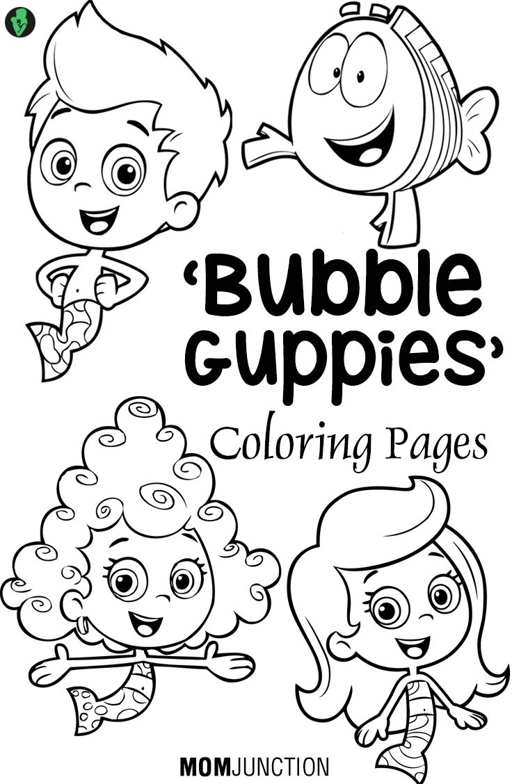 Bubble Guppies Coloring Pages 25 Free Printable Sheets Bubble Guppies Coloring Pages 25 Free Printable Sheets