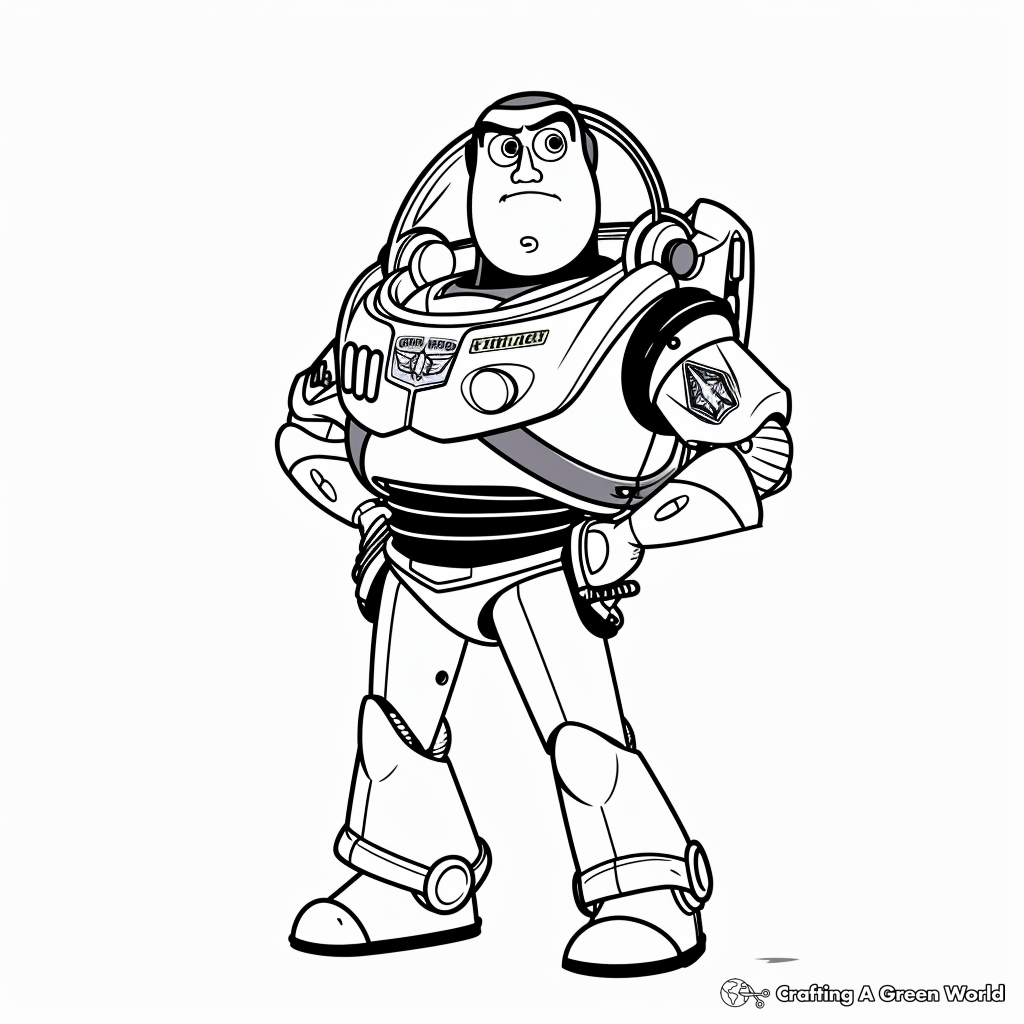 buzz lightyear coloring page buzz lightyear coloring page