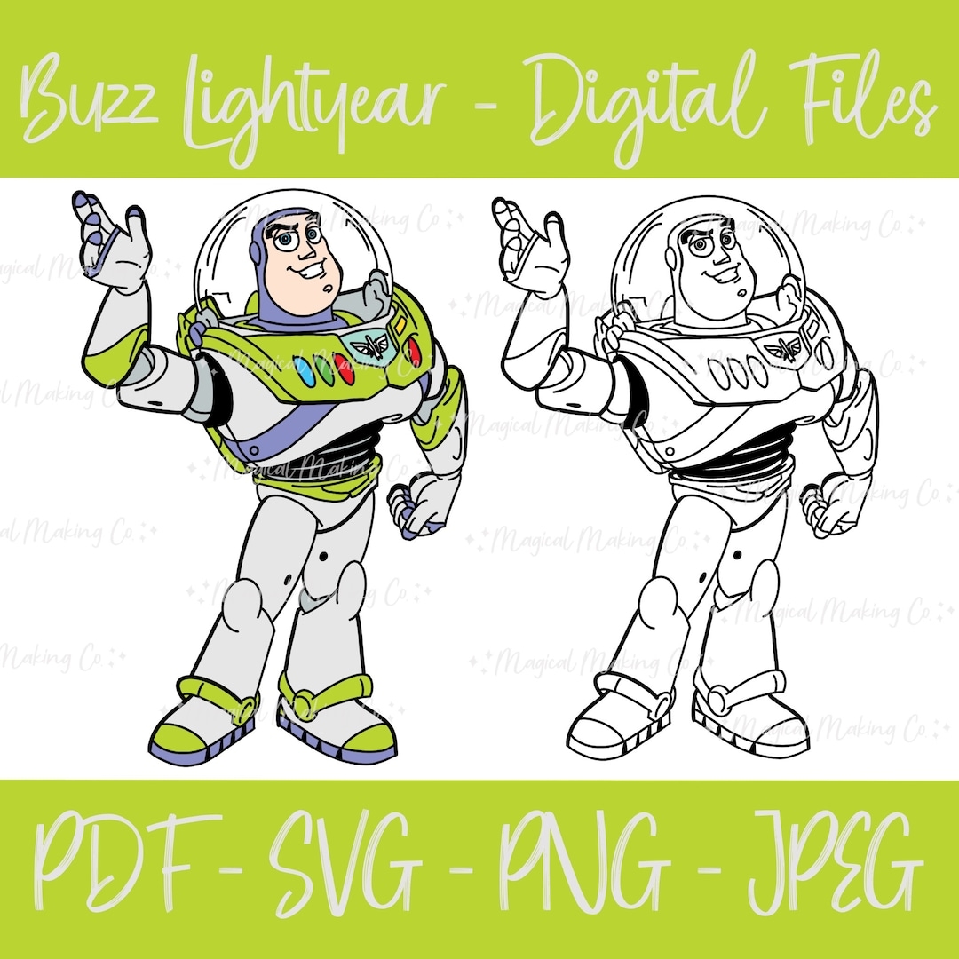 Buzz Lightyear toy Story Digital Files Svg png pdf jpeg Kids Coloring Pages pixar Coloring Page Etsy Buzz Lightyear toy Story Digital Files Svg png pdf jpeg Kids Coloring Pages pixar Coloring Page Etsy