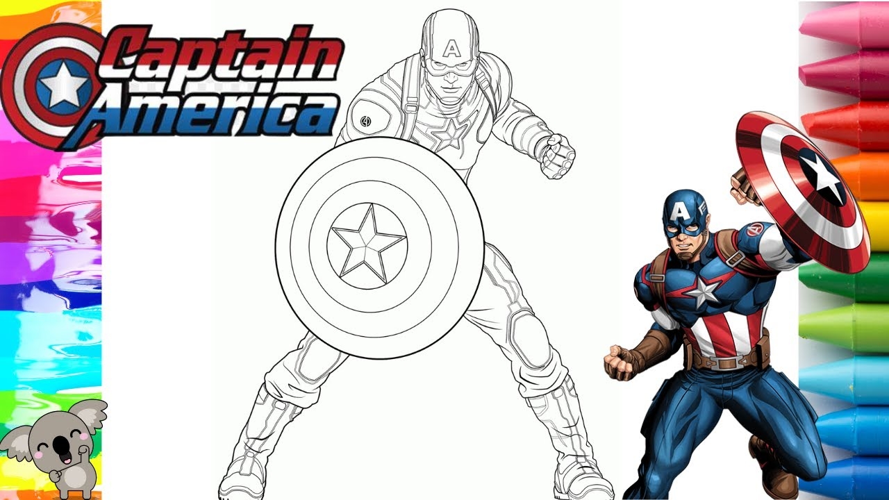 coloring pages of captain america coloring pages of captain america