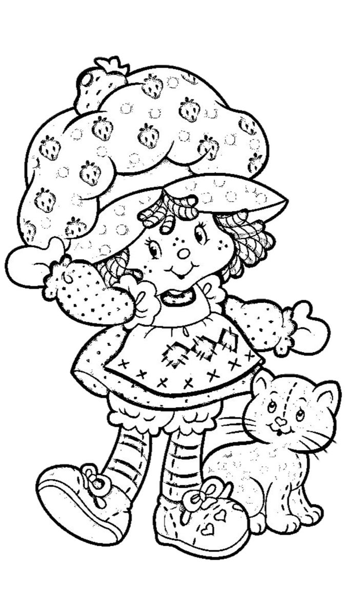 coloring pages strawberry shortcake coloring pages strawberry shortcake