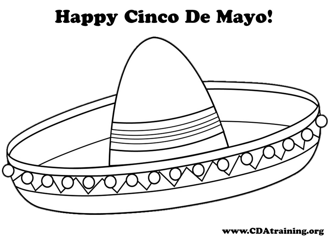5 de mayo coloring pages