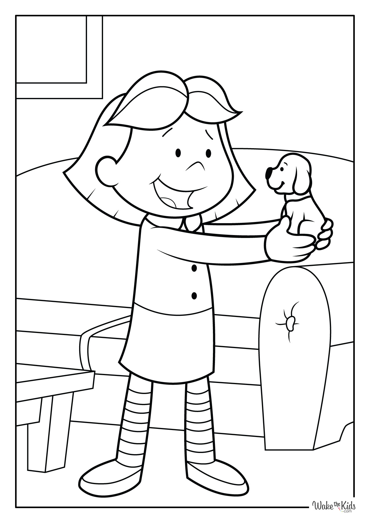 clifford the red dog coloring pages