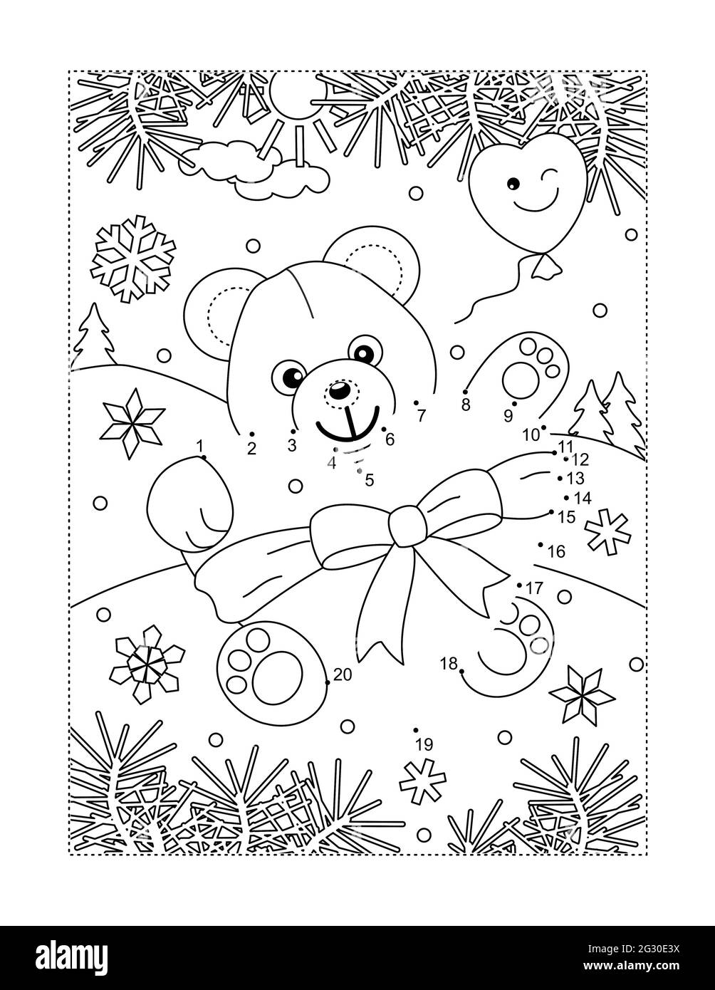 connect dots coloring pages
