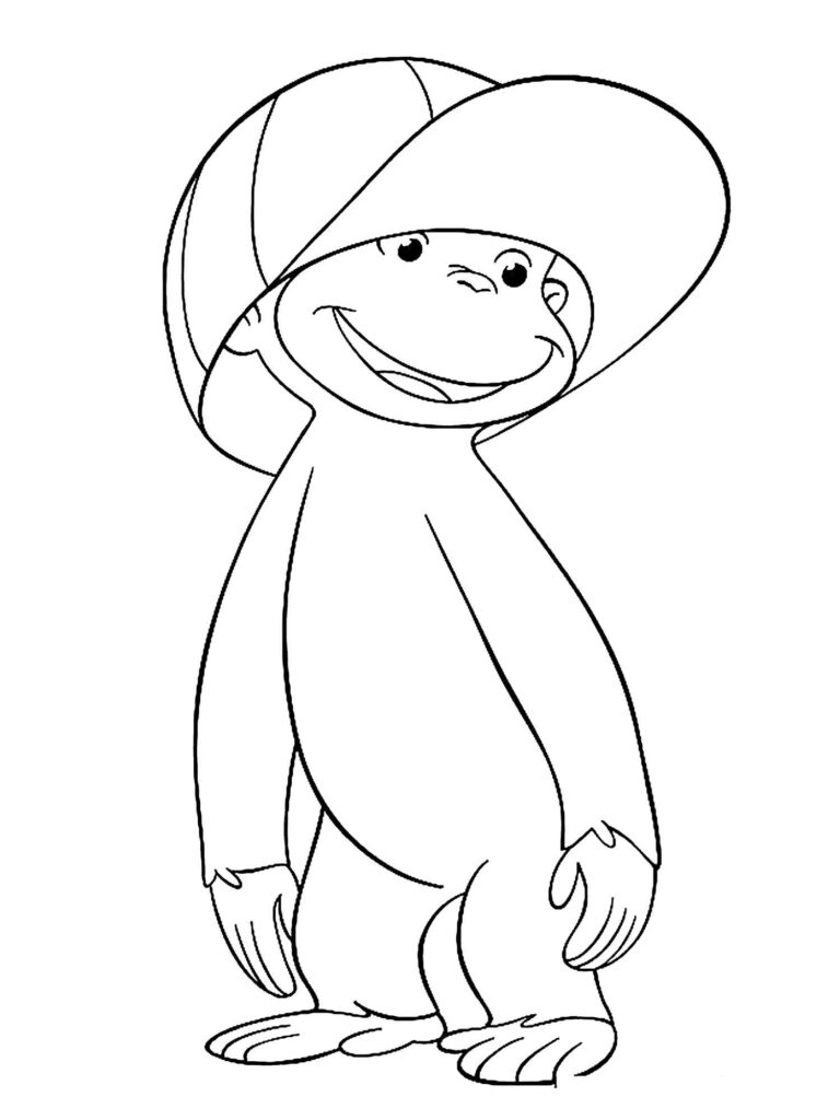 Curious George Coloring Pages Best Coloring Pages For Kids