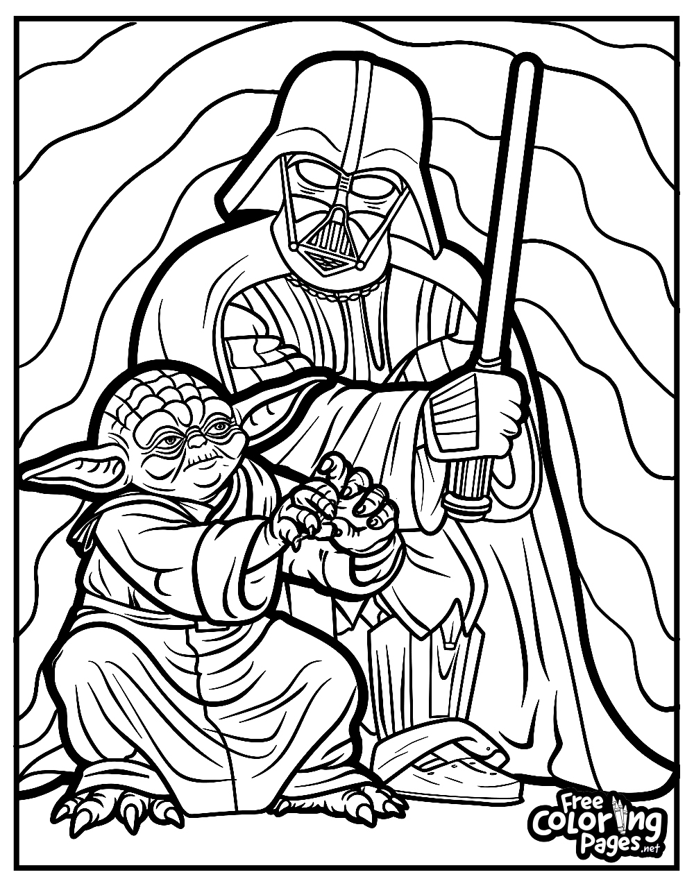 darth vader coloring pages