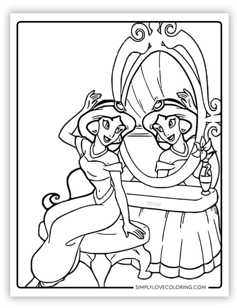 Disney Princess Coloring Pages Free PDF Printables Simply Love Coloring Disney Princess Coloring Pages Free PDF Printables Simply Love Coloring