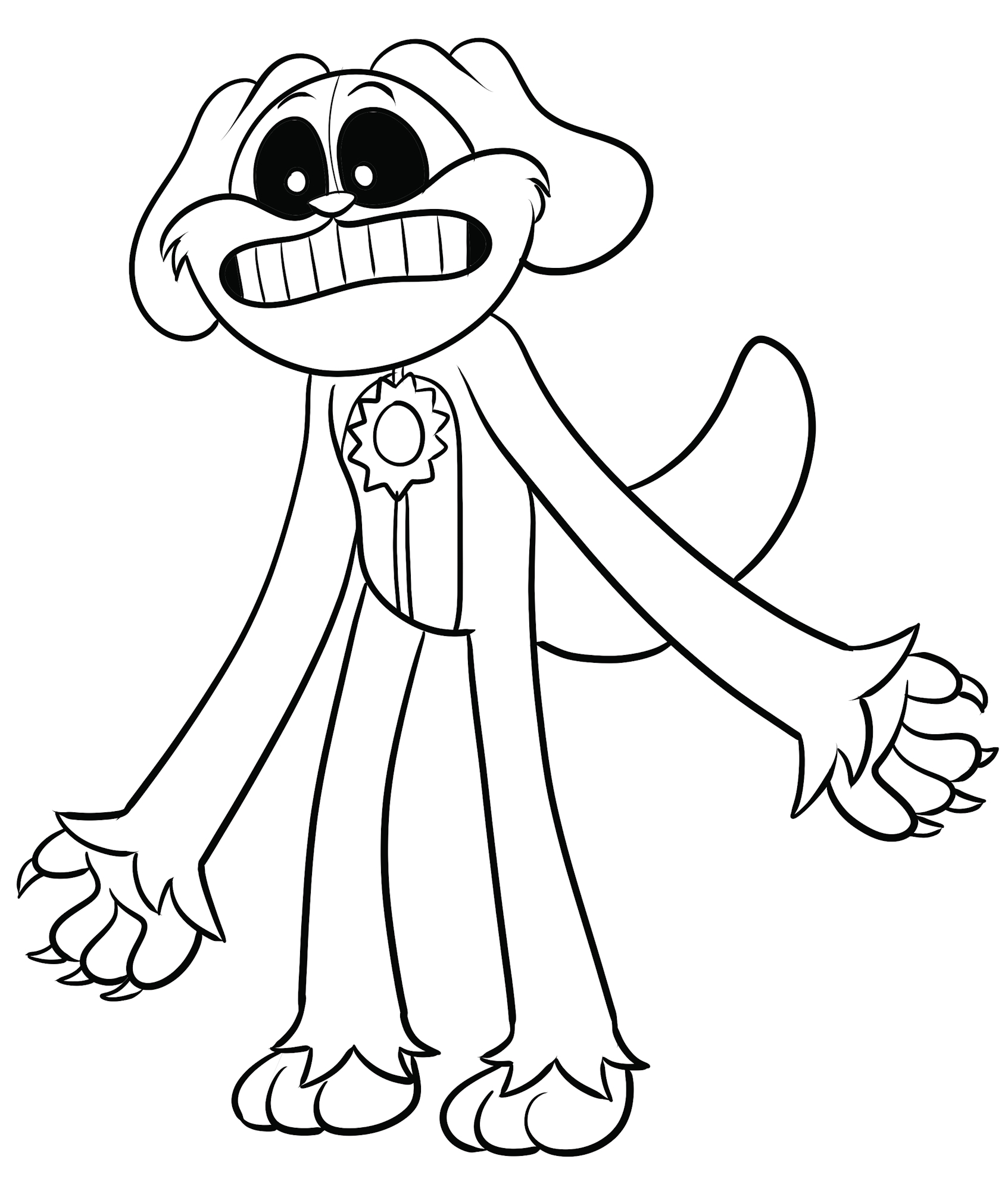 Dogday 04 From Smiling Critters Coloring Page