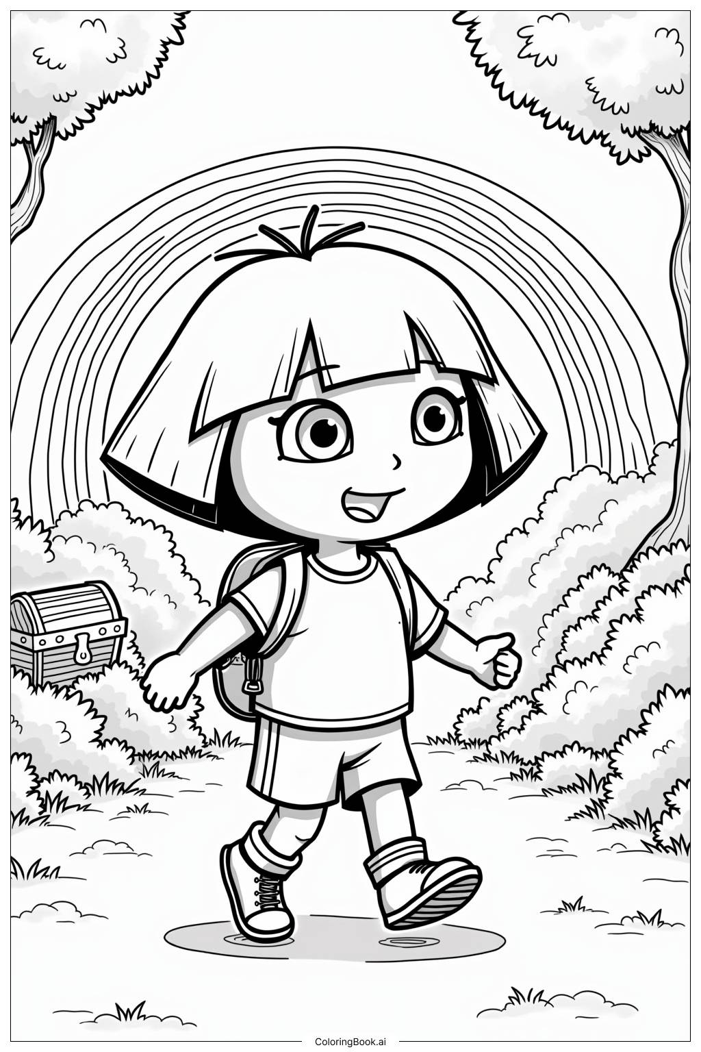 dora cartoon coloring pages dora cartoon coloring pages