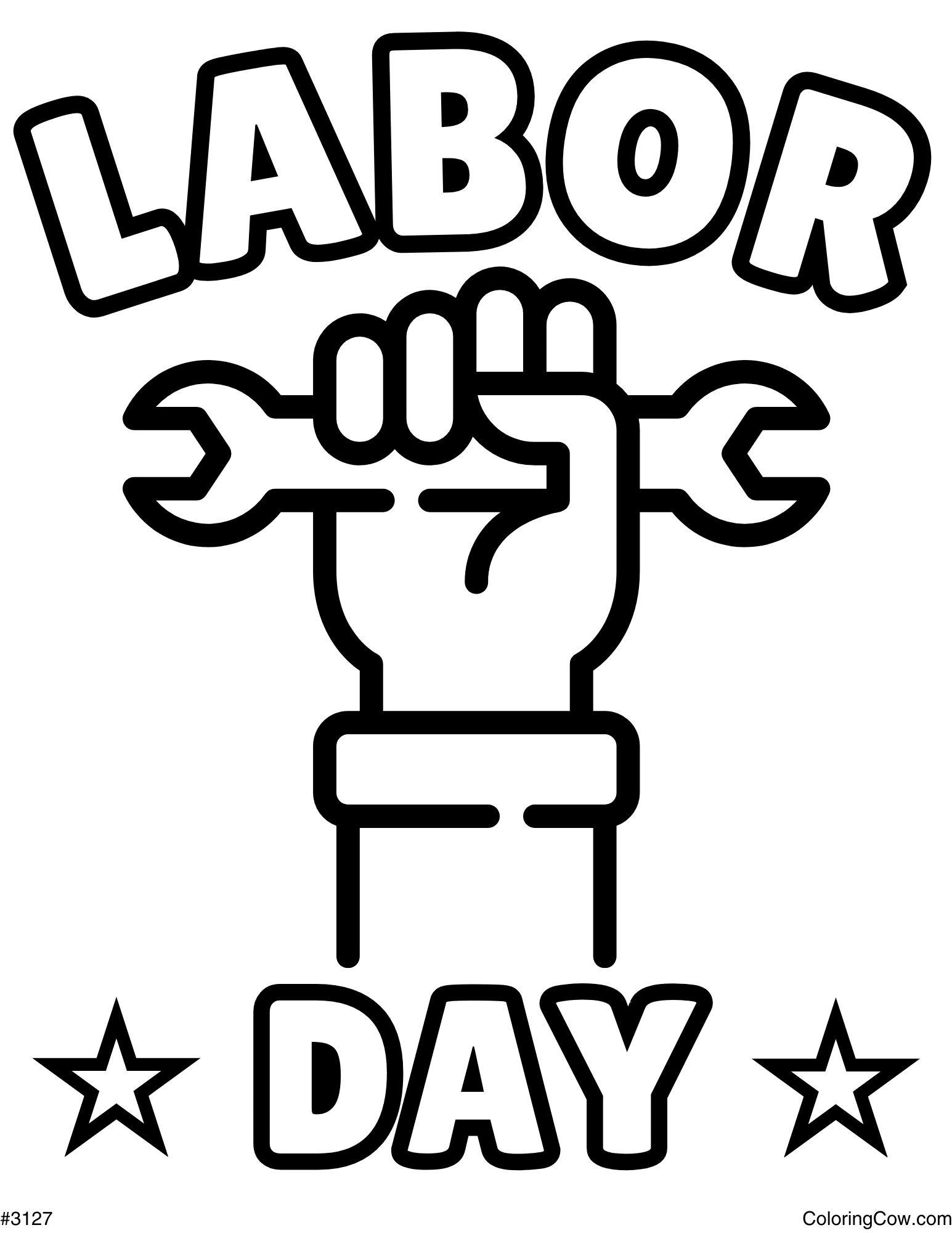 labor day coloring pages