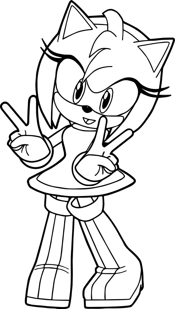 Fantastic Amy From Sonic Coloring Pages Of All Time Check This Guide 