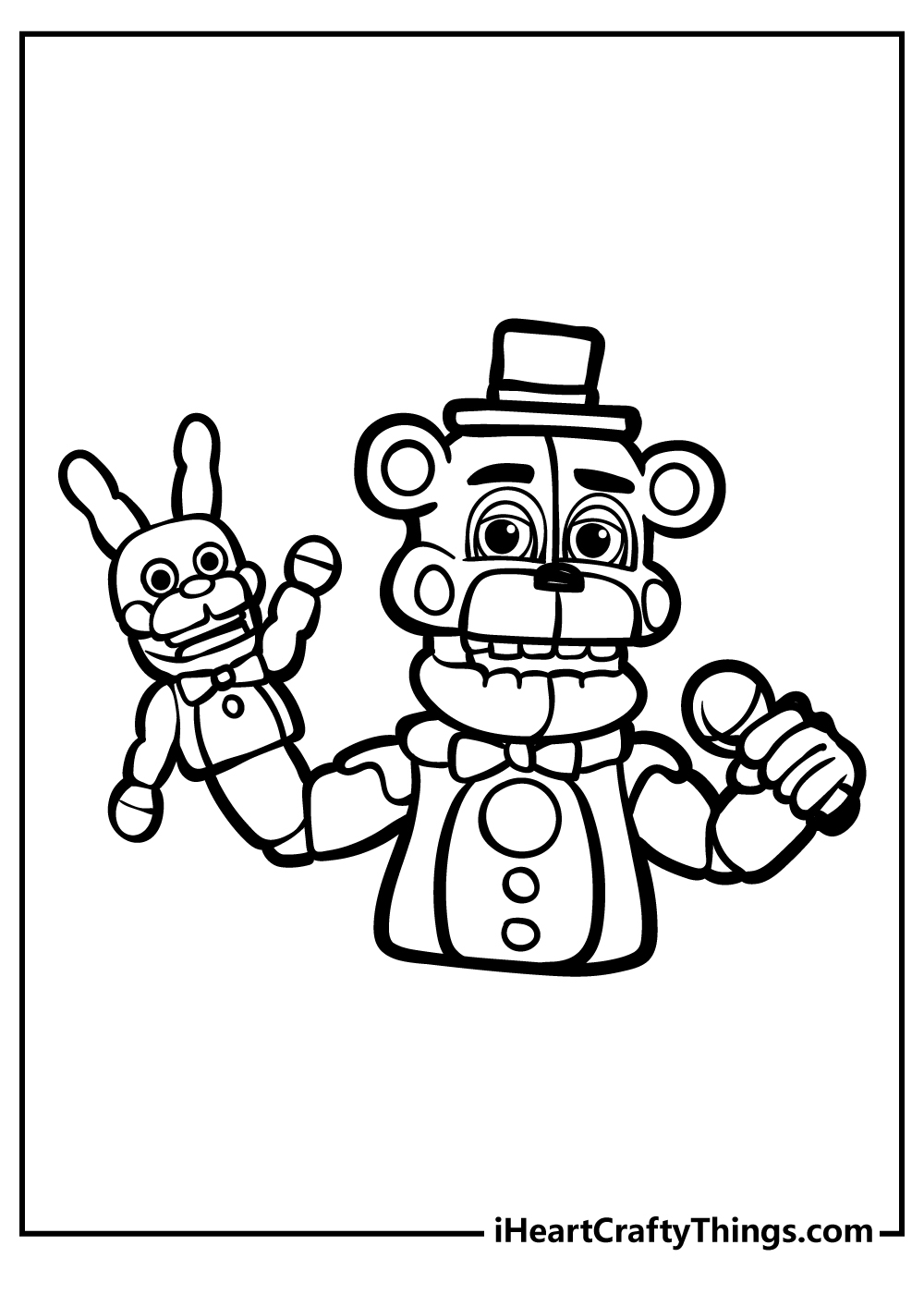 five nights at freddys coloring pages five nights at freddys coloring pages