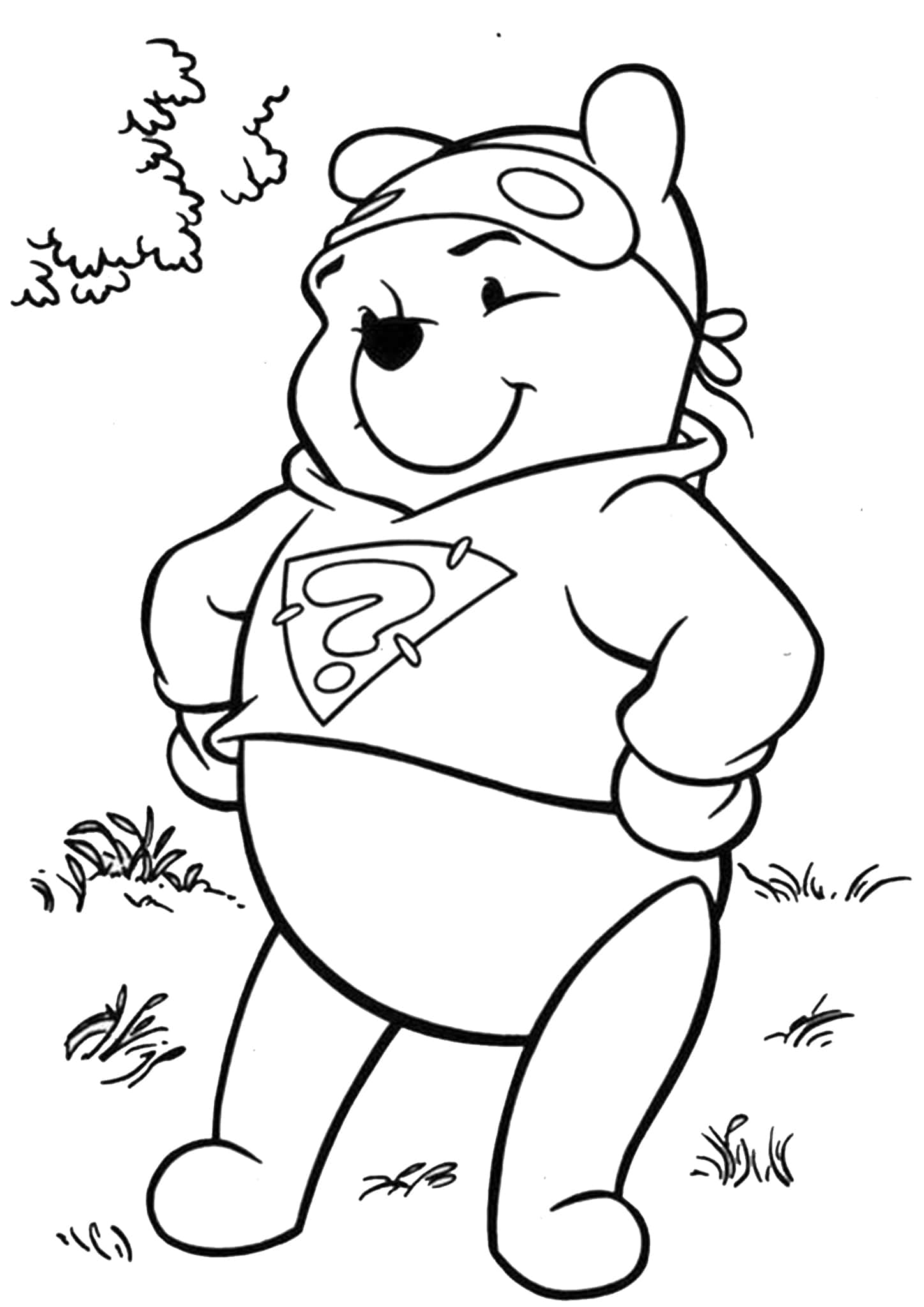Free Easy To Print Winnie The Pooh Coloring Pages Tulamama