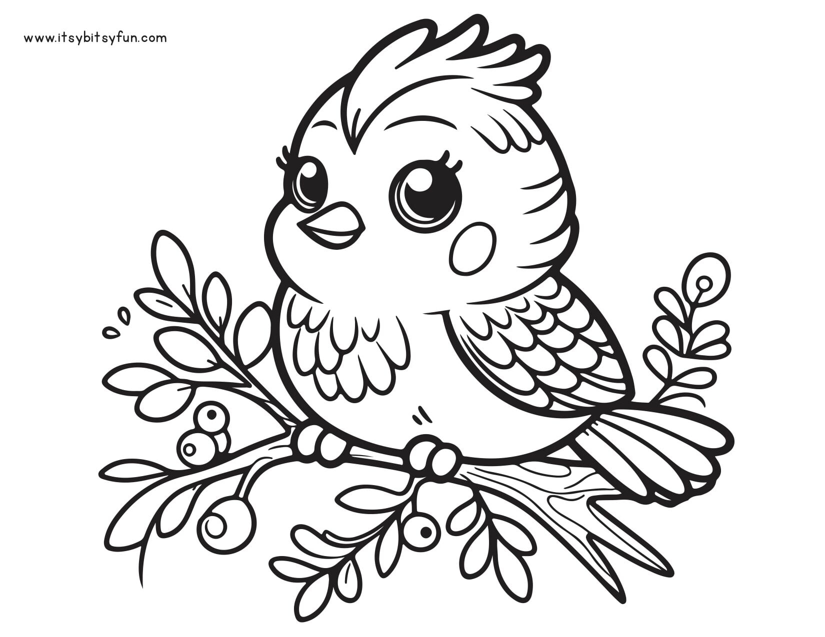 Free Printable Bird Coloring Pages For Kids Itsy Bitsy Fun Free Printable Bird Coloring Pages For Kids Itsy Bitsy Fun