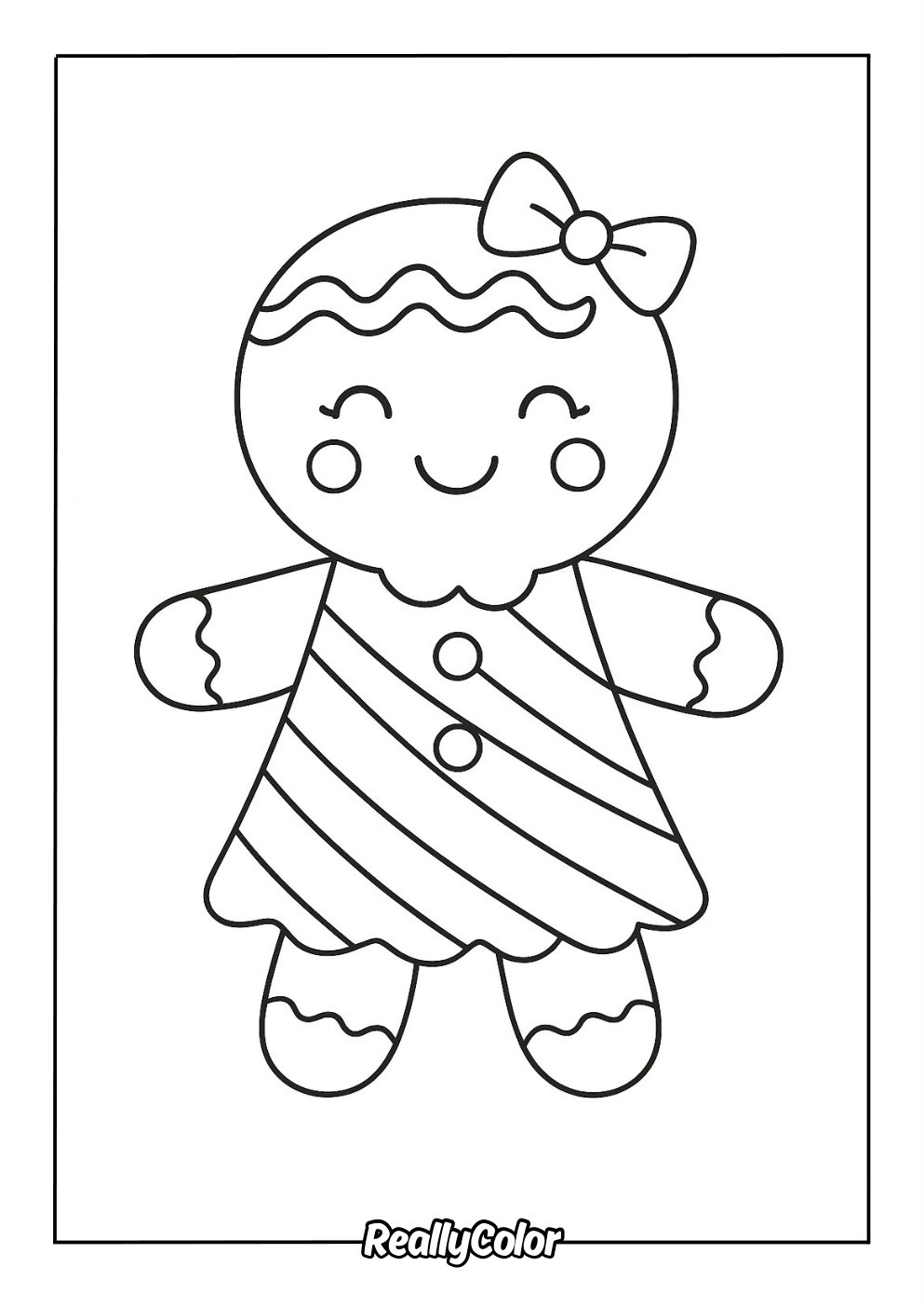Free Printable Gingerbread Man Coloring Pages Free Printable Gingerbread Man Coloring Pages
