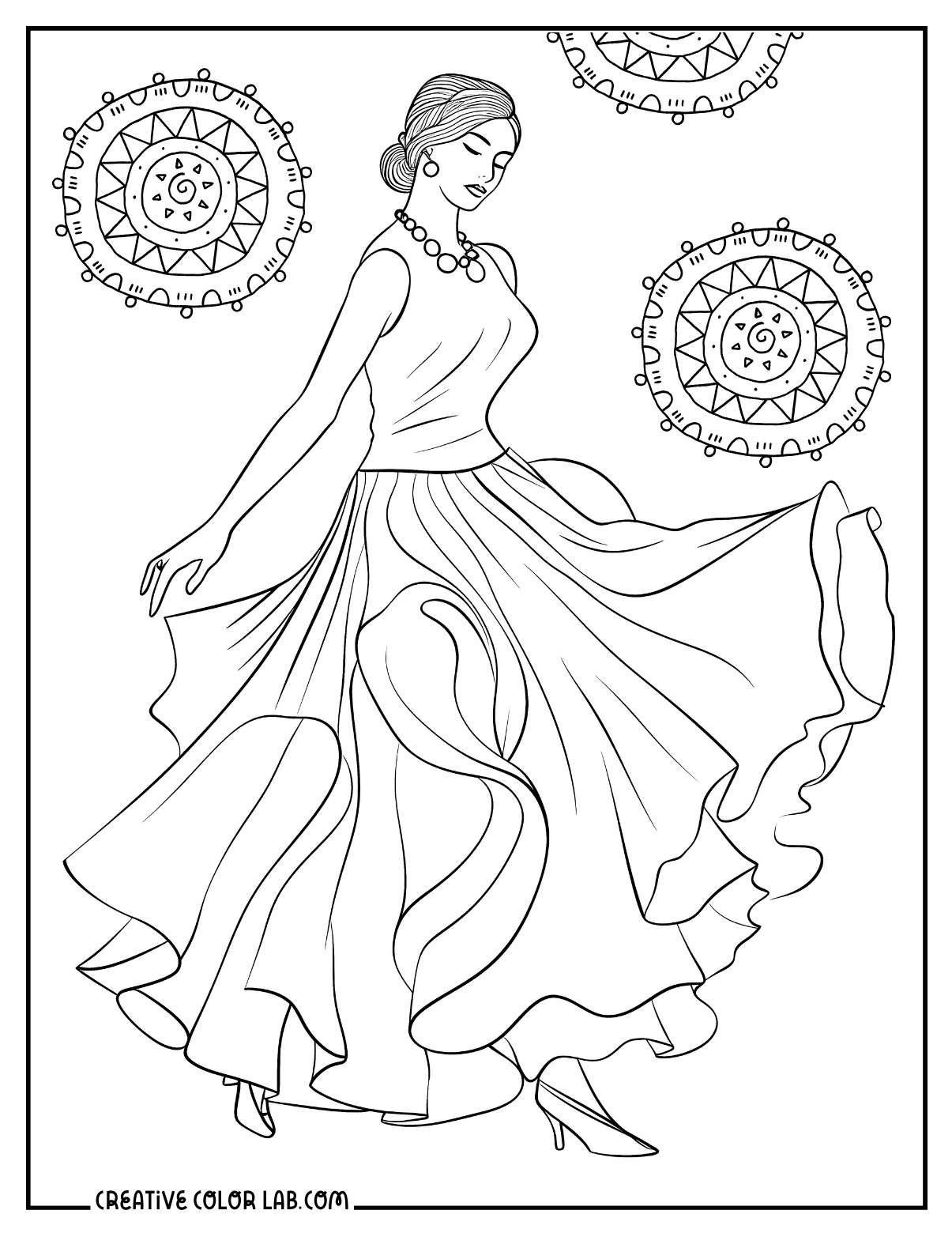 Free Printable Hispanic Heritage Month Coloring Pages