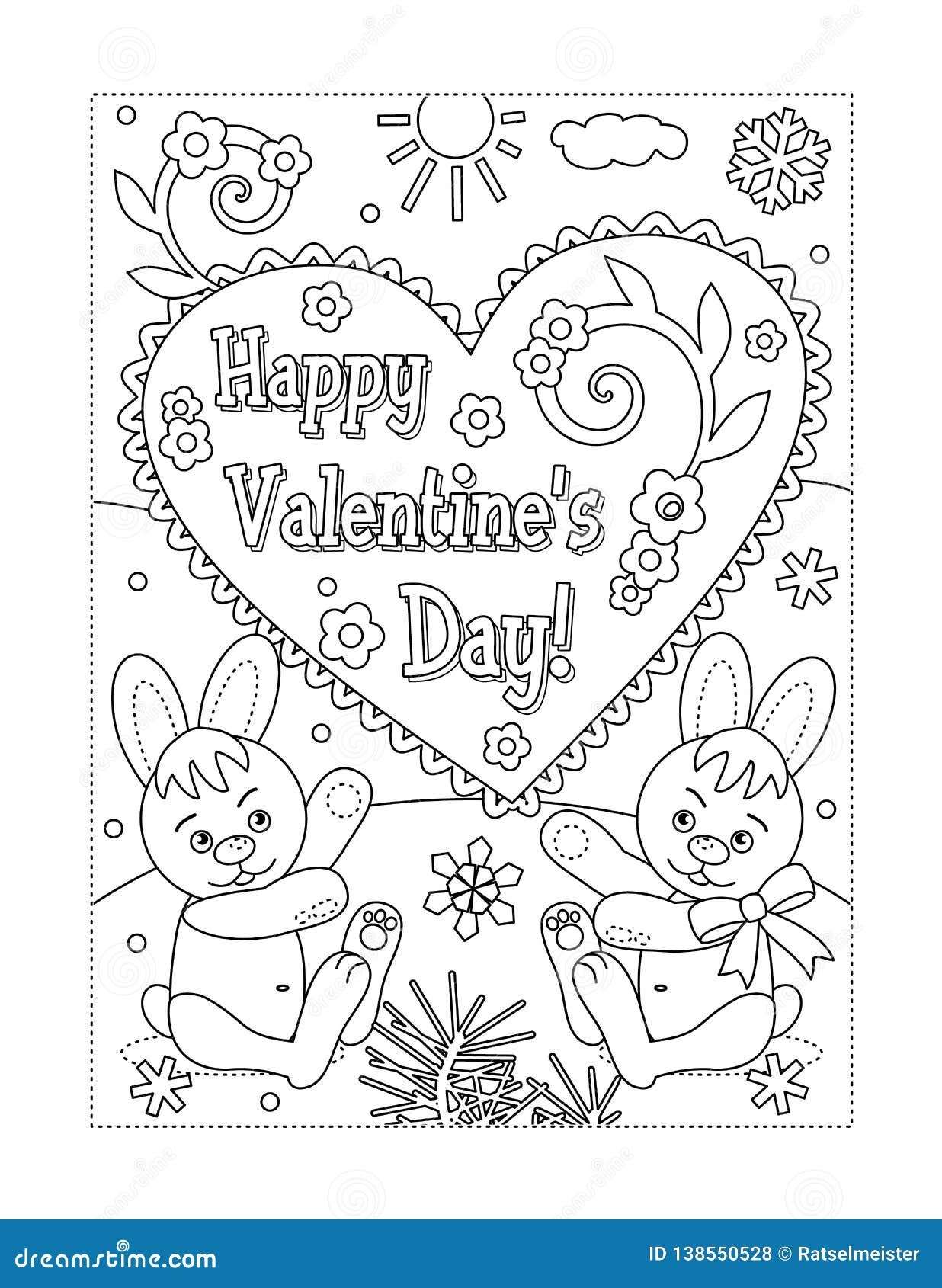 Free Valentine s Day Coloring Pages Kids Coloring Pages For Valentines Day Valentines Paint