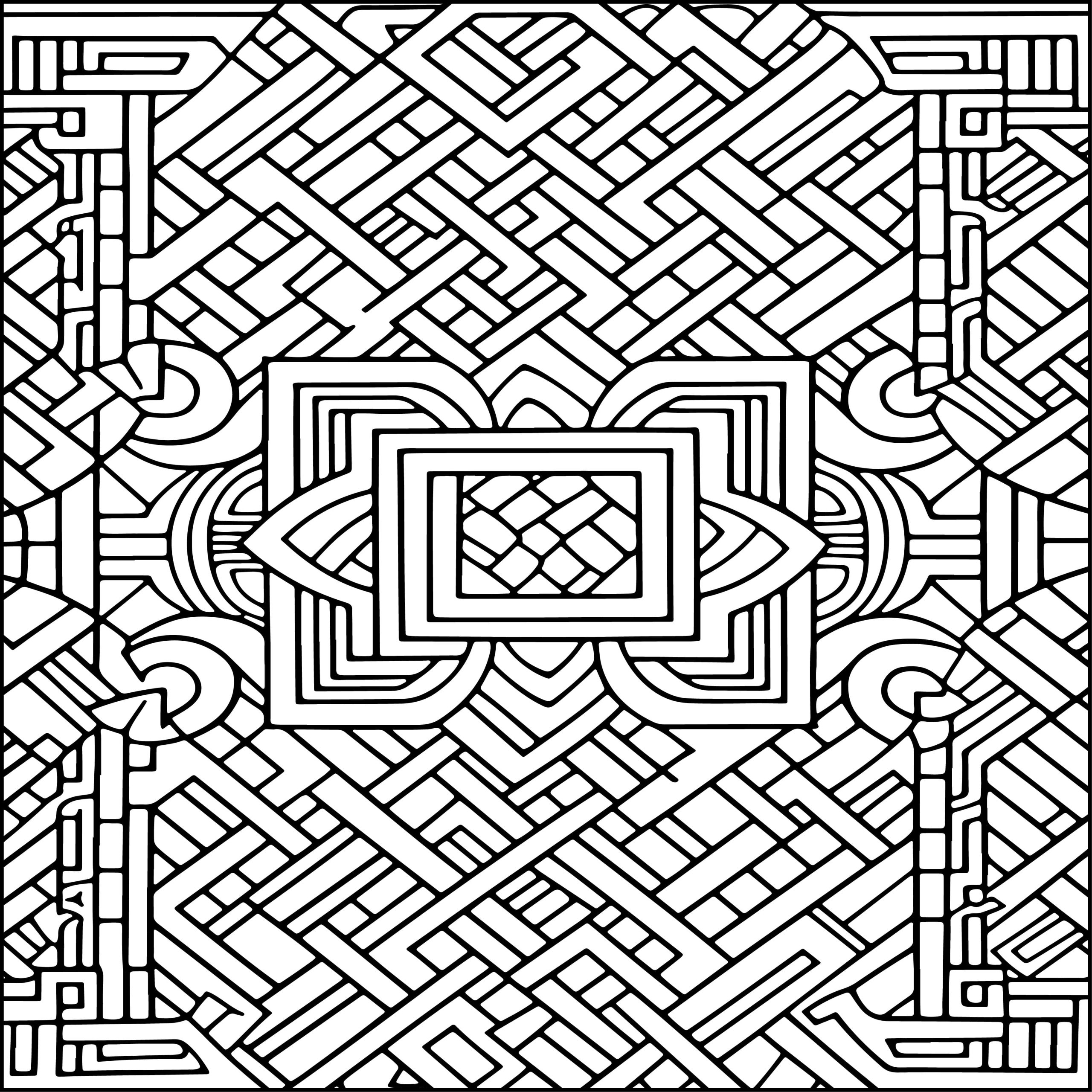 Geometric Patterns Coloring Book Geometric Patterns Coloring Pages Made By Teachers