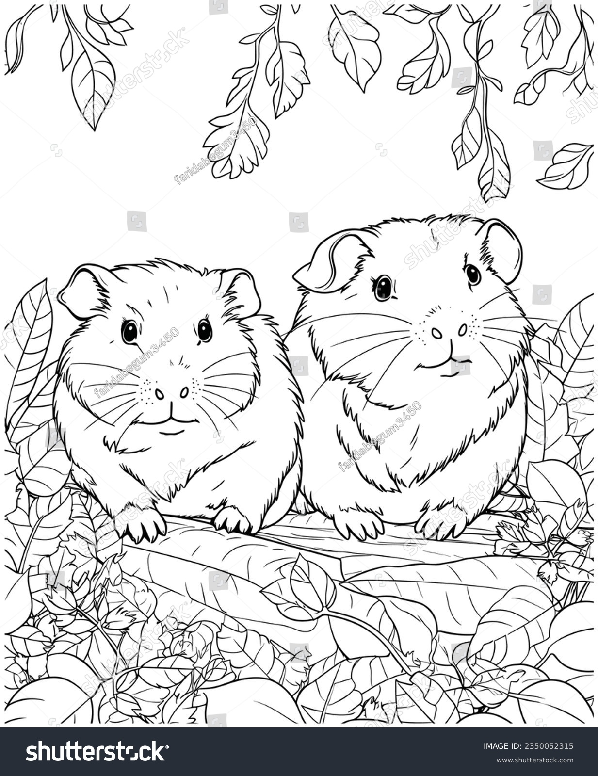 coloring pages guinea pigs coloring pages guinea pigs